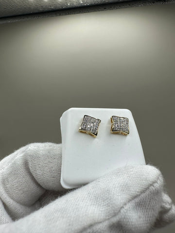 14k VVS Diamond Earrings