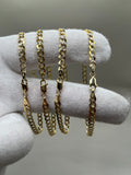 14k Two Tone Bracelet