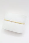 14K Moon Iced Bracelet