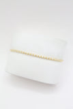 14K Moon Iced Bracelet