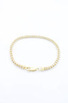 14K Moon Iced Bracelet