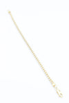 14K Moon Iced Bracelet