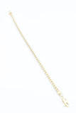 14K Moon Iced Bracelet